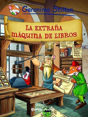 cover image of La extraña máquina de libros